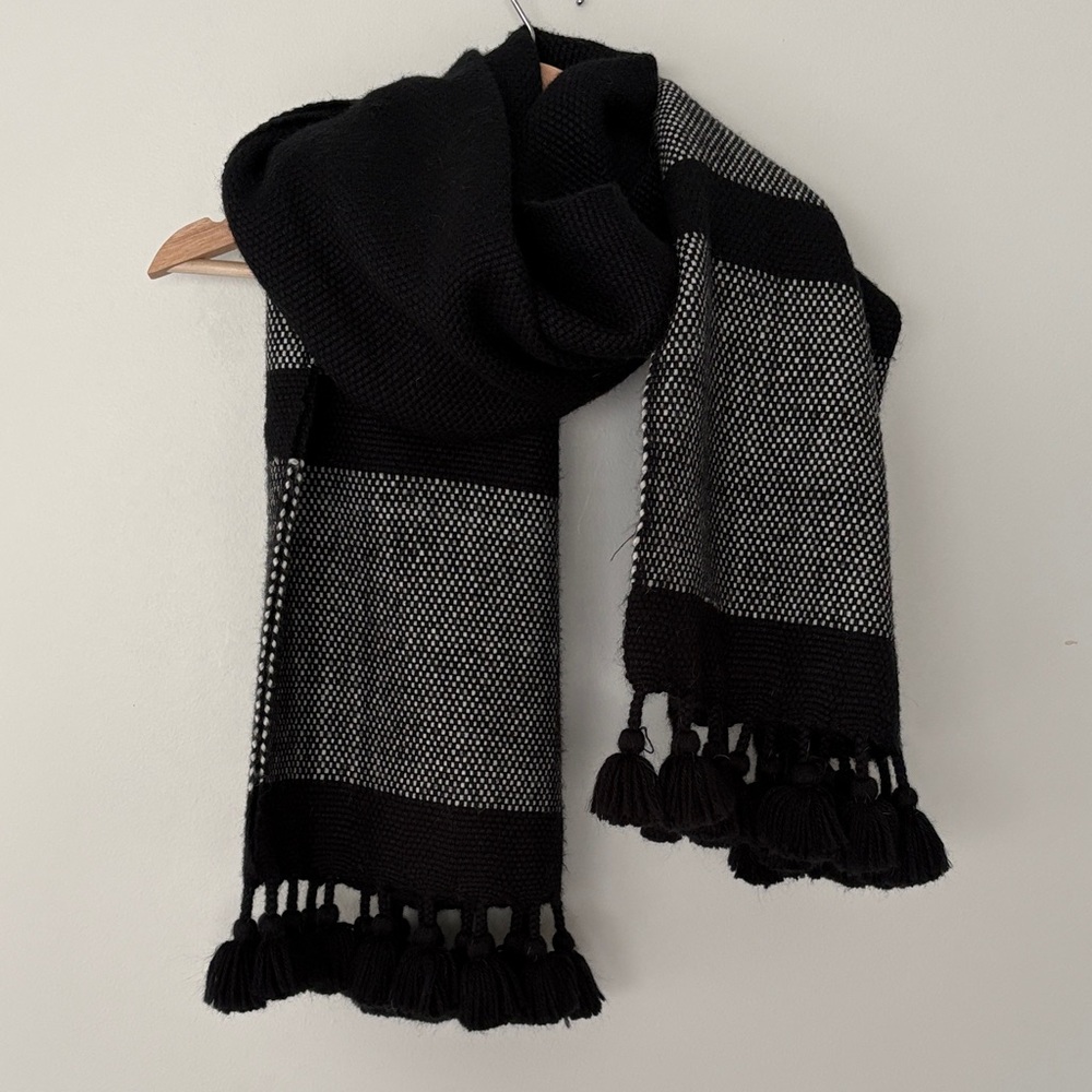 Apiece Apart Tassel Blanket Scarf